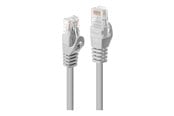Netwerk - kabel - Lindy Basic patch cable - 10 m - grey - Grijs - 10m - 48167