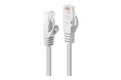 Netwerk - kabel - Lindy Basic patch cable - 30 cm - white - Wit - 0.3m - 48200