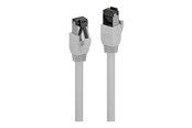 Netwerk - kabel - Lindy Cat.8.1 S/FTP LSZH Ethernet Cable - 5m - Grijs - 5m - 47446