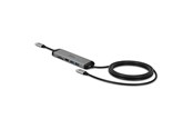 Docking station - Lindy USB 3.2 Type C Laptop Micro Dock with 1.4m USB PD Charging Cable - 43326