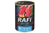 Honden - RAFI Graanvrije Natvoeding voor Honden met Lam 400g - 5902921304920
