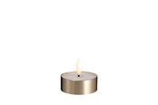 Decoratie - Moods & More LED Melted tealight - Metal brass finish - M12-MB063025