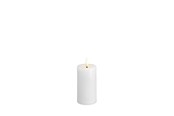 Decoratie - Moods & More LED pillar candle - Melted Classic white - 49x100 mm - M31-CW049100
