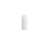 Decoratie - Moods & More LED pillar candle - Melted Classic white - 49x125 mm - M31-CW049125