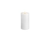 Decoratie - Moods & More LED pillar candle - Melted Classic white - 74x150 mm - M31-CW074150
