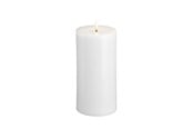 Decoratie - Moods & More LED pillar candle - Melted Classic white - 99x200 mm - M31-CW099200