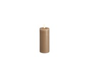 Decoratie - Moods & More LED pillar candle - Melted Sand - 49x125 mm - M31-SD049125