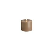 Decoratie - Moods & More LED pillar candle - Melted Sand - 99x100 mm - M31-SD099100