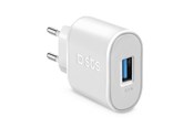 Mobiel - Adapters & Opladers - SBS 2100 mAh Charger - 2.1A - White - TETR1USB2AWFAST