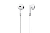 Headphones/Headsets - Joyroom JR-EW01 in-ear wired mini jack headphones with remote control - white - 6956116769833