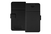 Mobiel - Covers & Cases - SBS Universal Book Slim case for Smartphone up to 5.5" - Black - TEBOOKSLIMUN55K