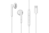 Headphones/Headsets - Joyroom JR-EC05 USB-C in-ear headphones - white - JR-EC05 White