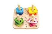 Houten speelgoed - Hape - Sorting Puzzle Creative - E0411