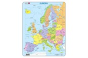 Puzzels - Selecta Play Larsen Jigsaw Puzzle Map Europe 37 pcs. 2D Puzzels - LA-A8-NL