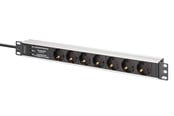 Voedingskabel (extern) - DIGITUS 7-Port - 1U - Aluminum PDU - DN-95441