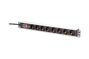 Voedingskabel (extern) - DIGITUS - power strip - aluminum profile and overload protection - 4000 Watt - DN-95436