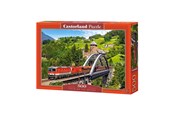 Puzzels - Selecta Play Castorland Jigsaw Puzzle Train on the Bridge 500pcs. 2D Puzzels - B-52462