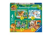 Puzzels - Ravensburger Jigsaw Puzzle Jurassic World Explorers - 4 Puzzles Vloer - 120040279