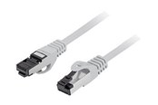 Netwerk - kabel - Lanberg patch cable - 1.5 m - grey - Grijs - 1m - PCF8-10CU-0150-S