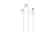 Headphones/Headsets - Puro "Filo" Stereo Earbuds with USB-C Connector - PUIPHF32USBCWHI