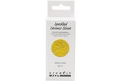 Schrijf- en tekenartikelen - Creativ Company - Speckled Ceramic Glaze 999-1060 C Opaque Yellow Haze - 60ml - 789755