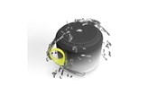 Luidspreker (draagbaar en voor feesten) - MUSIC HERO SBS Water-resistant wireless speaker with strap - Black - MHSPDOMEBTK