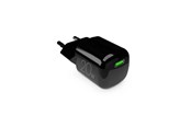 Mobiel - Adapters & Opladers - Puro MiniPro 20W USB-C Wall Charger – GAN Technology - Black - PUFCMTCUSBC20WGBLK