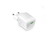 Mobiel - Adapters & Opladers - Puro MiniPro 20W USB-C Wall Charger – GAN Technology - White - PUFCMTCUSBC20WGWHI