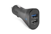 Mobiel - Adapters & Opladers - SBS Car Charger 12W - Black - TECR2USB24AFAST
