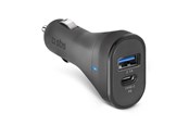 Mobiel - Adapters & Opladers - SBS 15W Car Charger - 2.1A + 3A - Black - TECRTC1USB2AUL