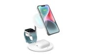 Mobiel - Adapters & Opladers - SBS 3-in-1 vertical wireless charging station - White - TEWIRMAG3IN1
