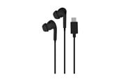 Headphones/Headsets - Puro Stereo Earbuds "Filo Pro" with USB-C Connector - PUIPHF31USBCBLK