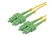 Netwerk - kabel - Deltaco network cable - 0.5 m - yellow - Geel - 0.5m - SCSC-05-DAA