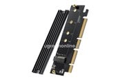 Harde schijf accessoires - UGREEN - storage enclosure - M.2 Card - PCIe 4.0 x16 - 30715