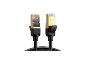 Netwerk - kabel - UGREEN networking cable Black 1 m Cat7 F/FTP (FFTP)v - Zwart - 1meter - 80421