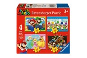 Puzzels - Ravensburger 4-in-1 Super Mario Puzzle Vloer - 120041078