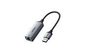 Netwerk-adapter (netwerkkaart, printserver, enz.) - UGREEN USB to RJ45 Ethernet Adapter Aluminum Case - 50922