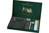 Schrijf- en tekengerei - Faber-Castell Set Pitt Graphite tin big - 112974