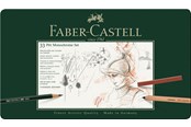 Schrijf- en tekengerei - Faber-Castell Set Pitt Monochrome tin of 33 - 112977