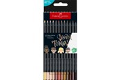 Schrijf- en tekengerei - Faber-Castell Colour Pencils Black E. skin tones 12x - 116414