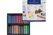 Schrijf- en tekengerei - Faber-Castell Soft pastels cardboard box of 24 - 128324