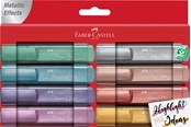 Schrijf- en tekengerei - Faber-Castell Highlighter TL 46 Metallic wallet of 8 - 154689