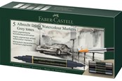 Schrijf- en tekengerei - Faber-Castell Watercolour marker A.Dürer 5ct wallet gr - 160306