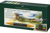 Schrijf- en tekengerei - Faber-Castell Watercol. mark. A.Dürer 5ct wallet plein - 160309