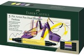 Schrijf- en tekengerei - Faber-Castell India ink PAP Dual Marker 5x fashion - 162006