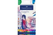 Schrijf- en tekengerei - Faber-Castell Gofa Aqua Dual Marker wallet of 18 - 164618