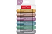 Schrijf- en tekengerei - Faber-Castell Highlighter TL 46 Metallic wallet of 6 - 254676