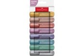 Schrijf- en tekengerei - Faber-Castell Highlighter TL 46 Metallic wallet of 8 - 254678