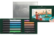 Schrijf- en tekengerei - Faber-Castell India ink Pitt Artist Pen set New York - 267135