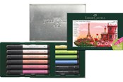 Schrijf- en tekengerei - Faber-Castell India ink Pitt Artist Pen set Paris - 267136